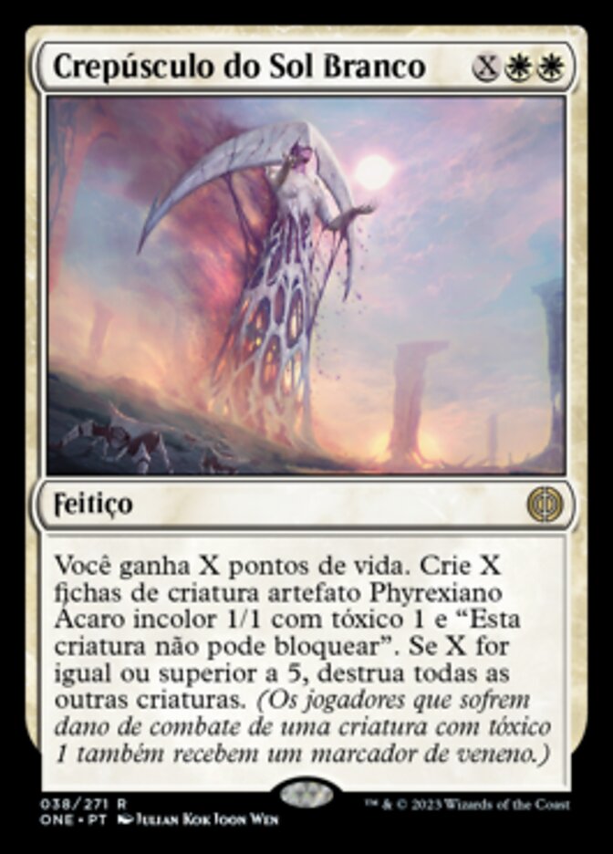 Crepúsculo do Sol Branco / White Sun's Twilight - Magic: The Gathering - MoxLand