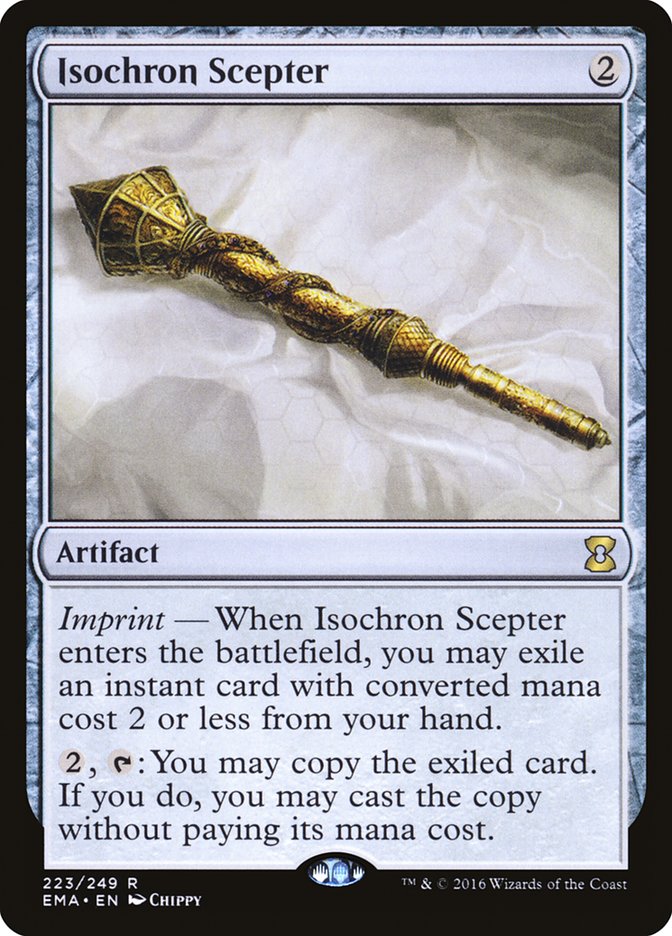 Cetro Isócrono / Isochron Scepter - Magic: The Gathering - MoxLand