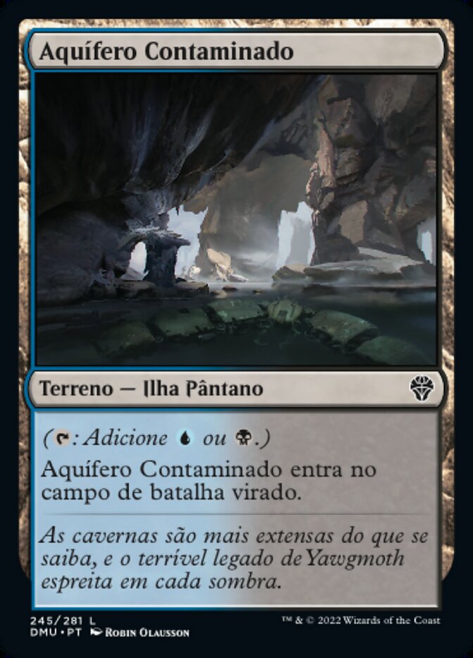 Aquífero Contaminado / Contaminated Aquifer - Magic: The Gathering - MoxLand