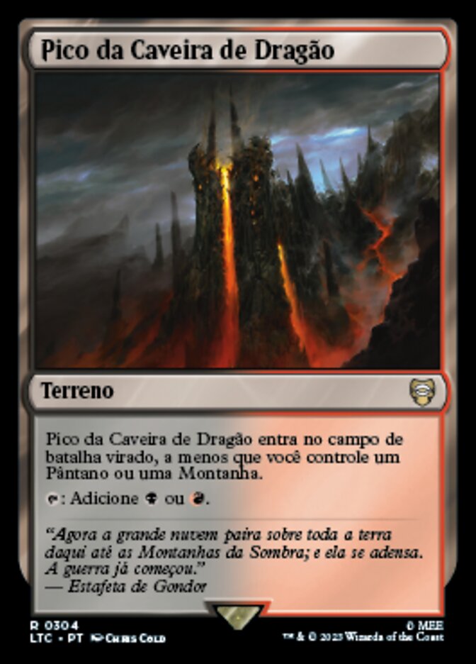 Pico da Caveira de Dragão / Dragonskull Summit - Magic: The Gathering - MoxLand