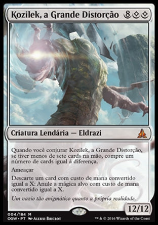 Kozilek, a Grande Distorção / Kozilek, the Great Distortion - Magic: The Gathering - MoxLand