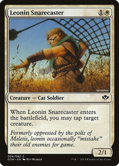 Lançador de Armadilhas Leonin / Leonin Snarecaster - Magic: The Gathering - MoxLand