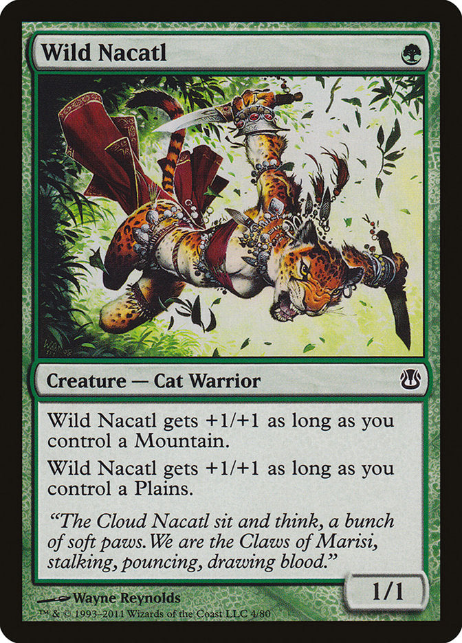 Nacatl Selvagem / Wild Nacatl - Magic: The Gathering - MoxLand