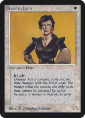 Heroína de Benália / Benalish Hero - Magic: The Gathering - MoxLand