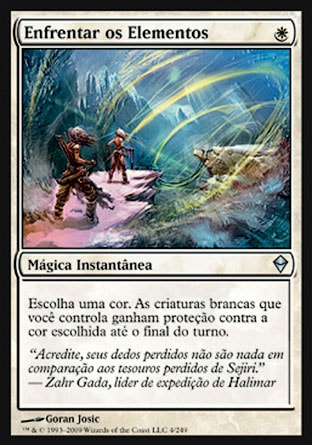 Enfrentar os Elementos / Brave the Elements - Magic: The Gathering - MoxLand