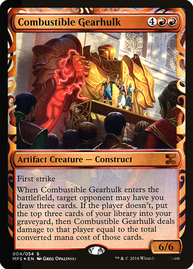 Mecanotitã Combustível / Combustible Gearhulk - Magic: The Gathering - MoxLand