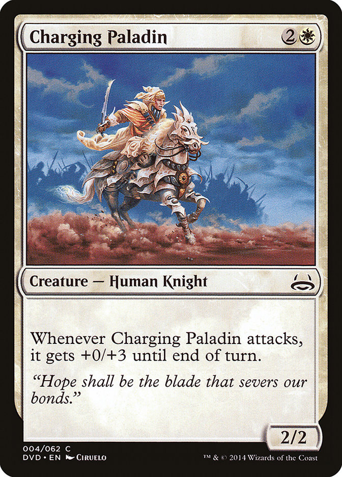 Paladino Atacante / Charging Paladin - Magic: The Gathering - MoxLand