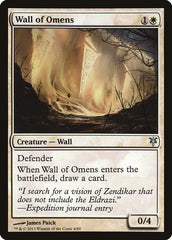 Barreira de Agouros / Wall of Omens - Magic: The Gathering - MoxLand