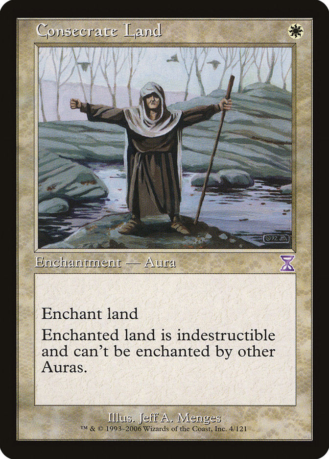 Consagrar Terreno / Consecrate Land - Magic: The Gathering - MoxLand