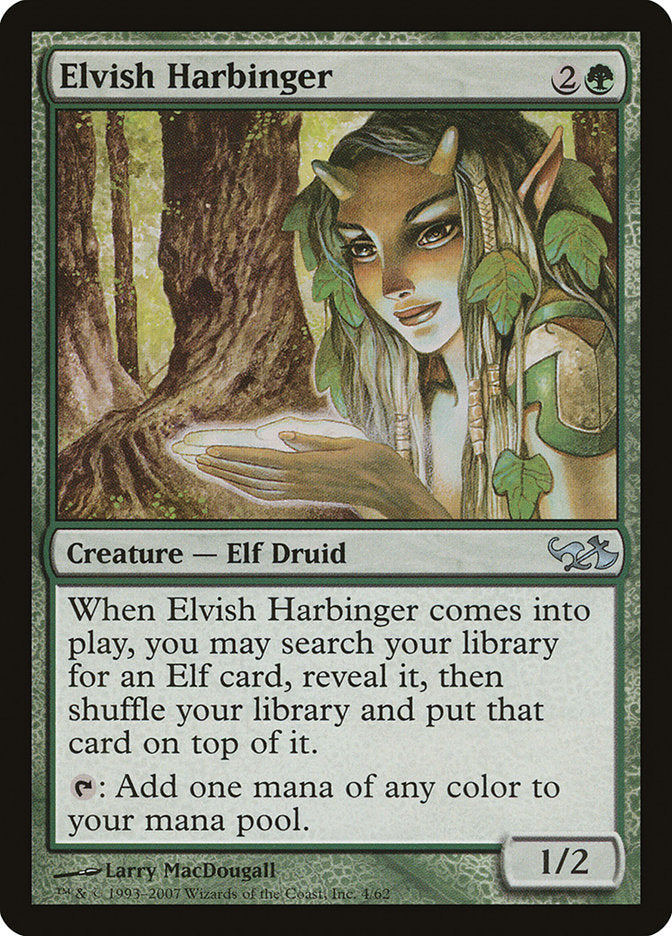 Anunciadora Élfica / Elvish Harbinger - Magic: The Gathering - MoxLand