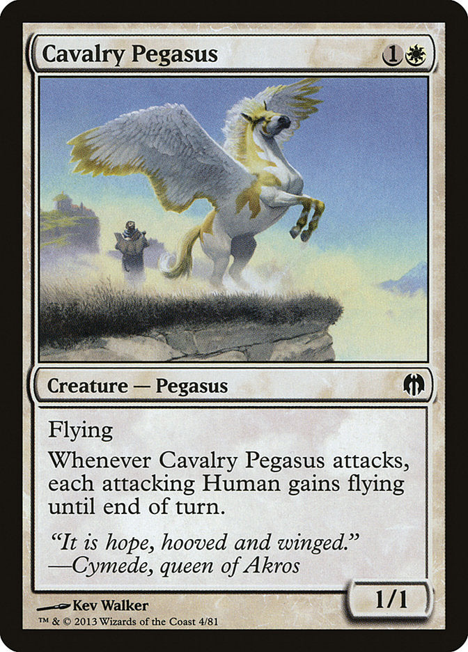 Pégaso de Cavalaria / Cavalry Pegasus - Magic: The Gathering - MoxLand