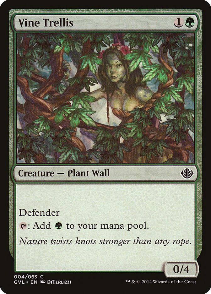 Rede de Trepadeiras / Vine Trellis - Magic: The Gathering - MoxLand