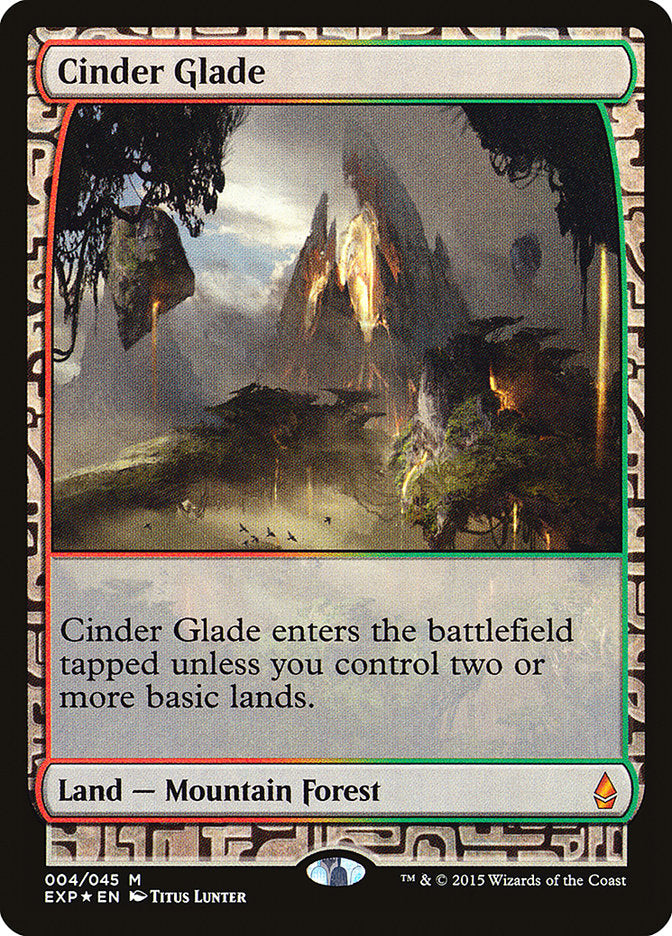 Clareira das Cinzas / Cinder Glade - Magic: The Gathering - MoxLand