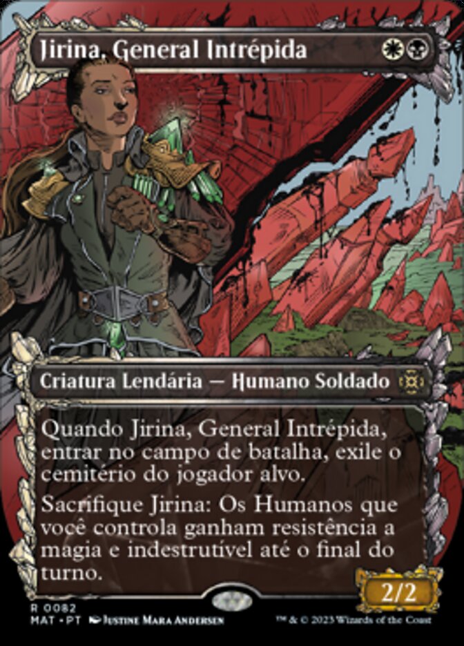 Jirina, General Intrépida / Jirina, Dauntless General - Magic: The Gathering - MoxLand