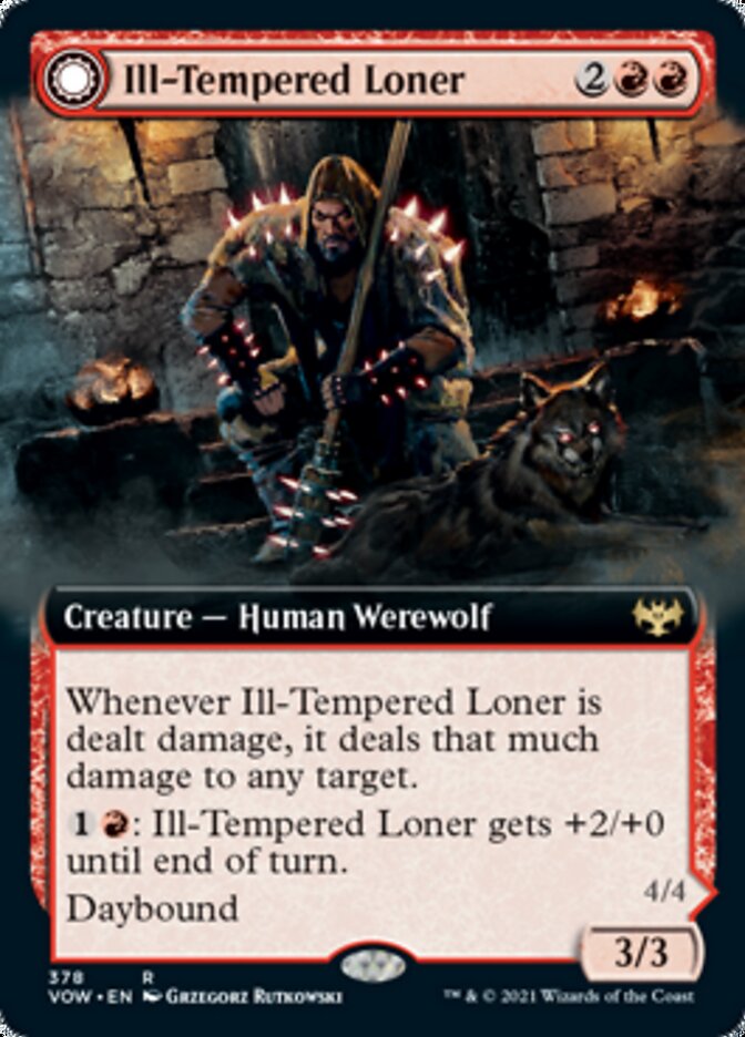 Solitário Mal-humorado / Ill-Tempered Loner - Magic: The Gathering - MoxLand