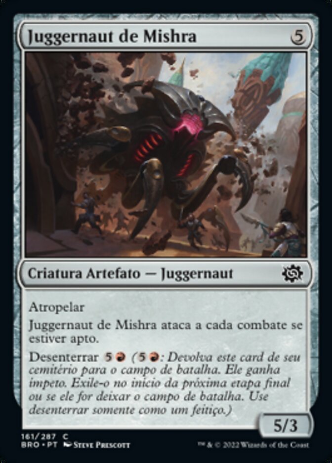 Juggernaut de Mishra / Mishra's Juggernaut - Magic: The Gathering - MoxLand