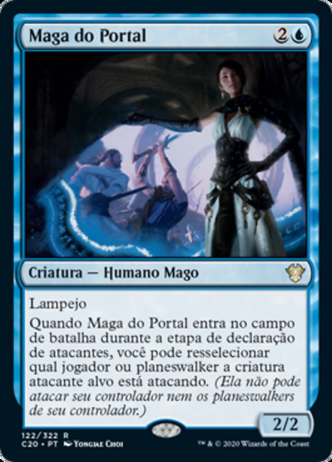 Maga do Portal / Portal Mage - Magic: The Gathering - MoxLand