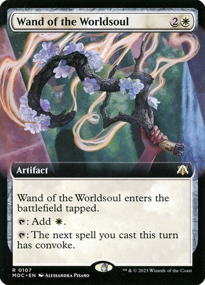 Varinha da Anima Mundi / Wand of the Worldsoul - Magic: The Gathering - MoxLand