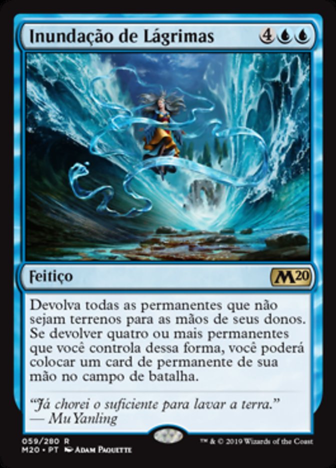 Inundação de Lágrimas / Flood of Tears - Magic: The Gathering - MoxLand