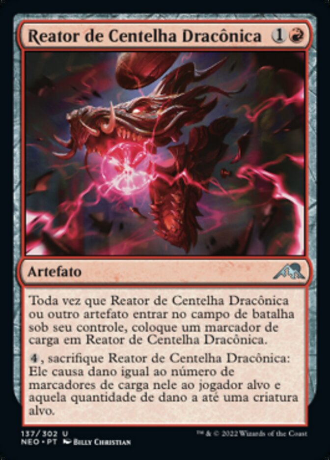 Reator de Centelha Dracônica / Dragonspark Reactor - Magic: The Gathering - MoxLand