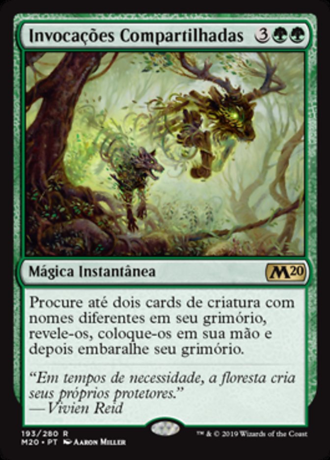 Invocações Compartilhadas / Shared Summons - Magic: The Gathering - MoxLand