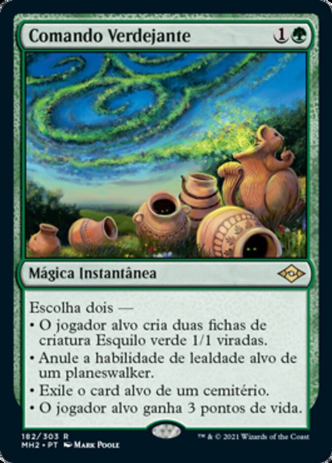 Comando Verdejante / Verdant Command - Magic: The Gathering - MoxLand