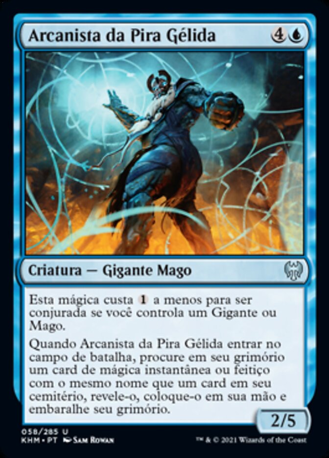 Arcanista da Pira Gélida / Frostpyre Arcanist - Magic: The Gathering - MoxLand