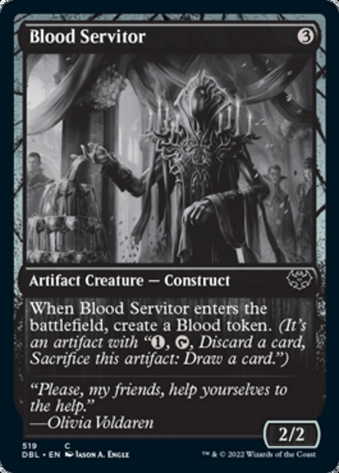 Serviçal de Sangue / Blood Servitor - Magic: The Gathering - MoxLand