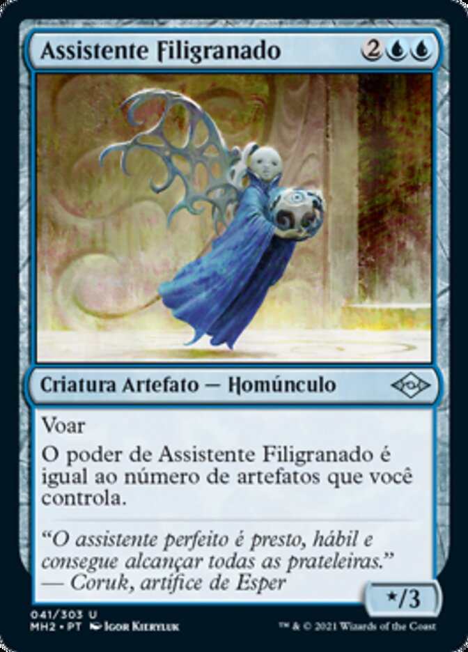 Assistente Filigranado / Filigree Attendant - Magic: The Gathering - MoxLand