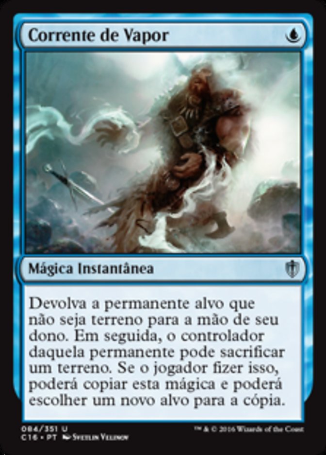 Corrente de Vapor / Chain of Vapor - Magic: The Gathering - MoxLand