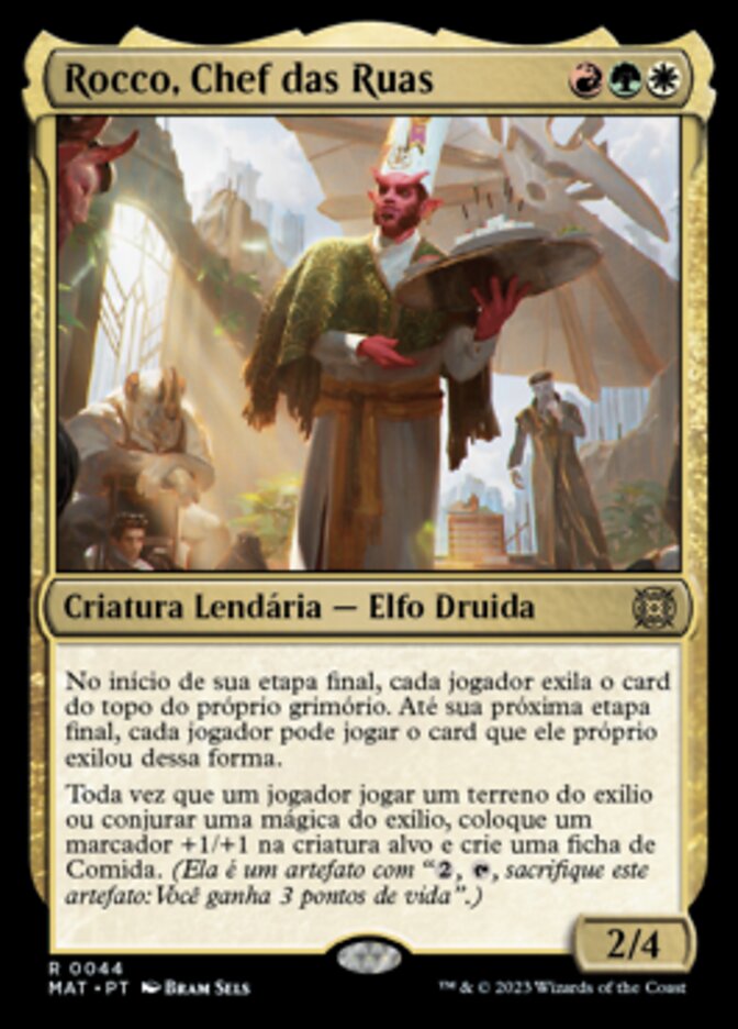 Rocco, Chef das Ruas / Rocco, Street Chef - Magic: The Gathering - MoxLand