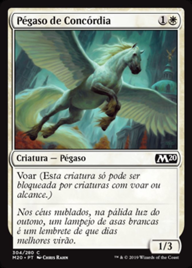 Pégaso de Concórdia / Concordia Pegasus - Magic: The Gathering - MoxLand