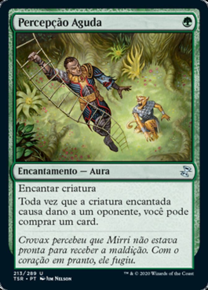 Percepção Aguda / Keen Sense - Magic: The Gathering - MoxLand