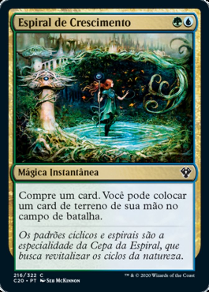 Espiral de Crescimento / Growth Spiral - Magic: The Gathering - MoxLand