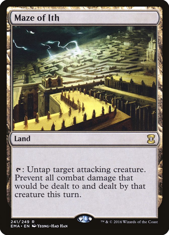 Labirinto de Ith / Maze of Ith - Magic: The Gathering - MoxLand