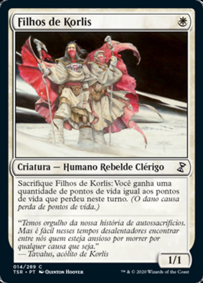 Filhos de Korlis / Children of Korlis - Magic: The Gathering - MoxLand