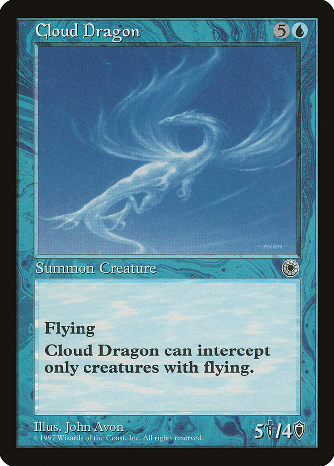 Cloud Dragon / Cloud Dragon - Magic: The Gathering - MoxLand
