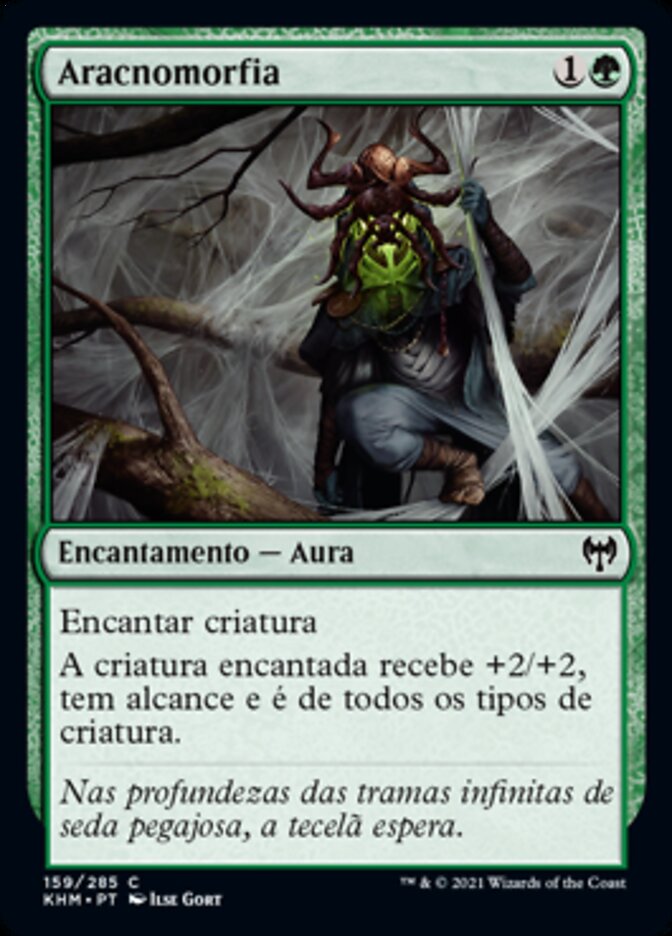 Aracnomorfia / Arachnoform - Magic: The Gathering - MoxLand