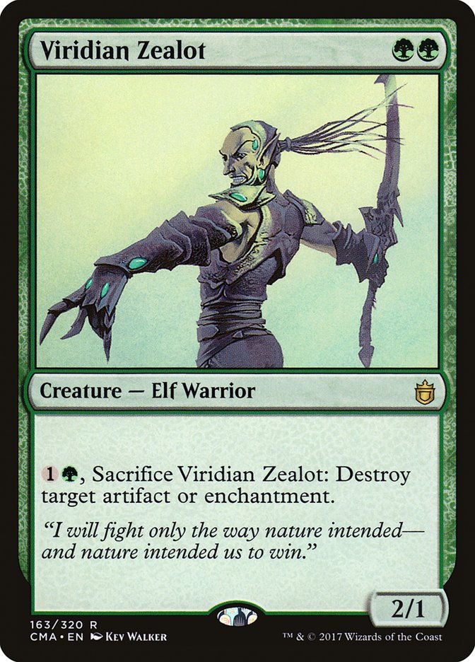 Zelote Viridiano / Viridian Zealot - Magic: The Gathering - MoxLand