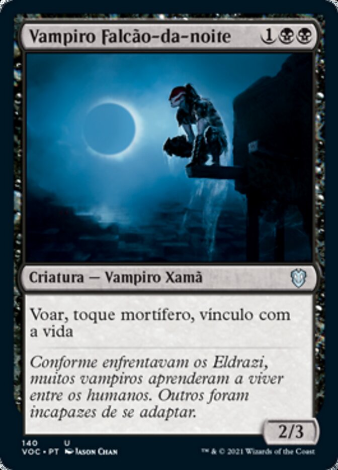 Vampiro Falcão-da-noite / Vampire Nighthawk - Magic: The Gathering - MoxLand