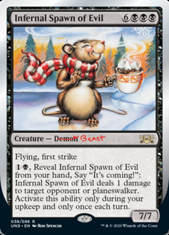 Infernal Spawn of Evil / Infernal Spawn of Evil - Magic: The Gathering - MoxLand