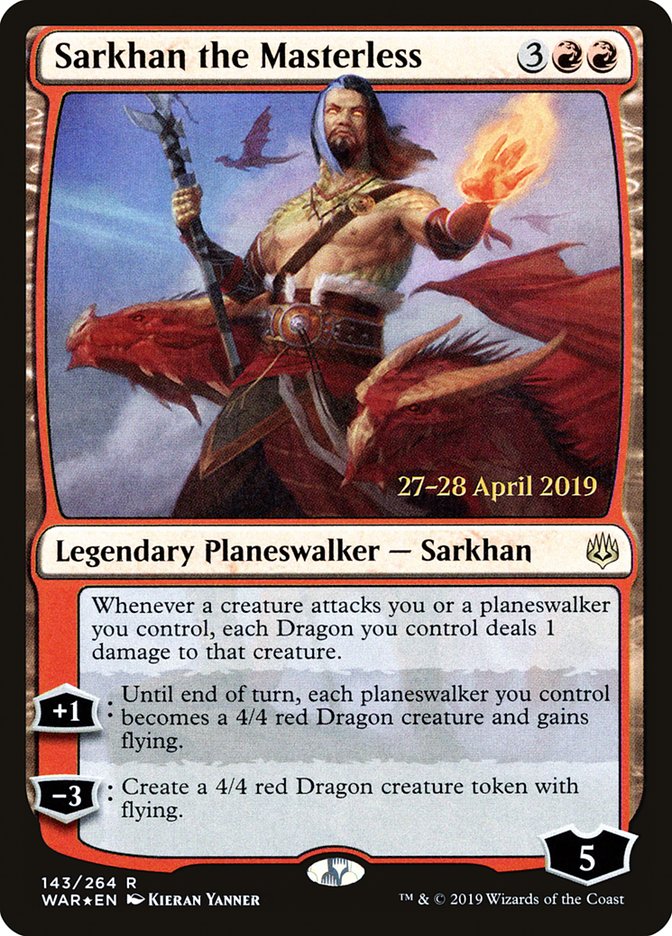 Sarkhan, Sem Mestre / Sarkhan the Masterless - Magic: The Gathering - MoxLand