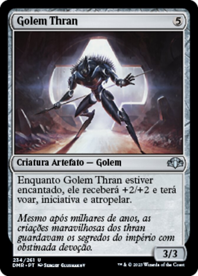 Golem Thran / Thran Golem - Magic: The Gathering - MoxLand