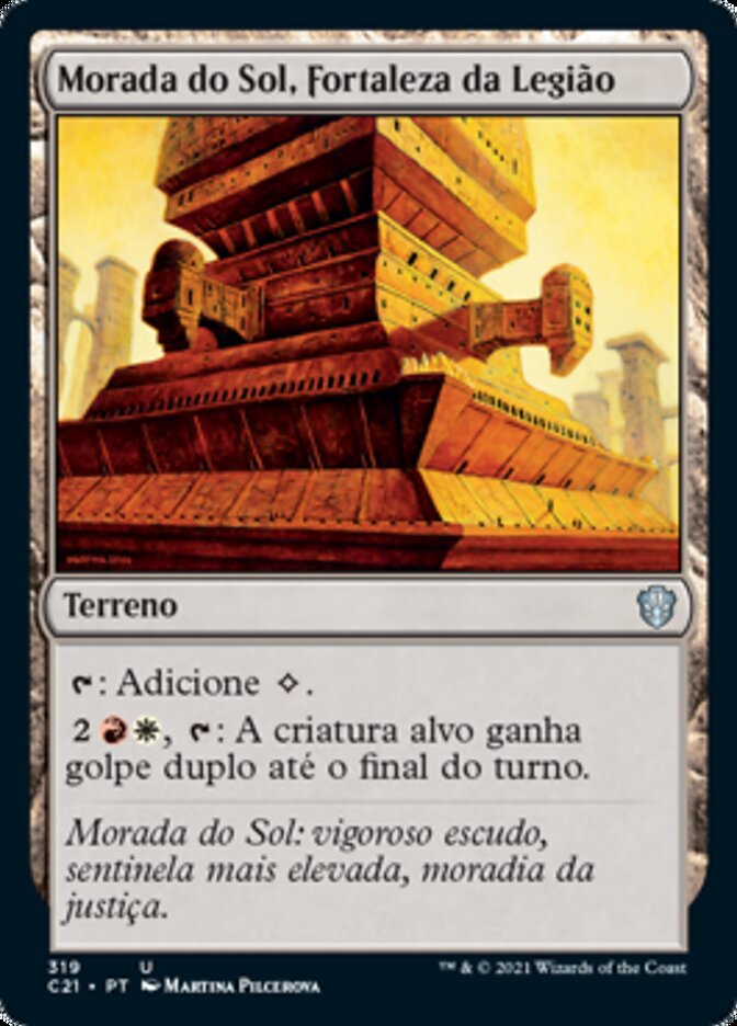 Morada do Sol, Fortaleza da Legião / Sunhome, Fortress of the Legion - Magic: The Gathering - MoxLand