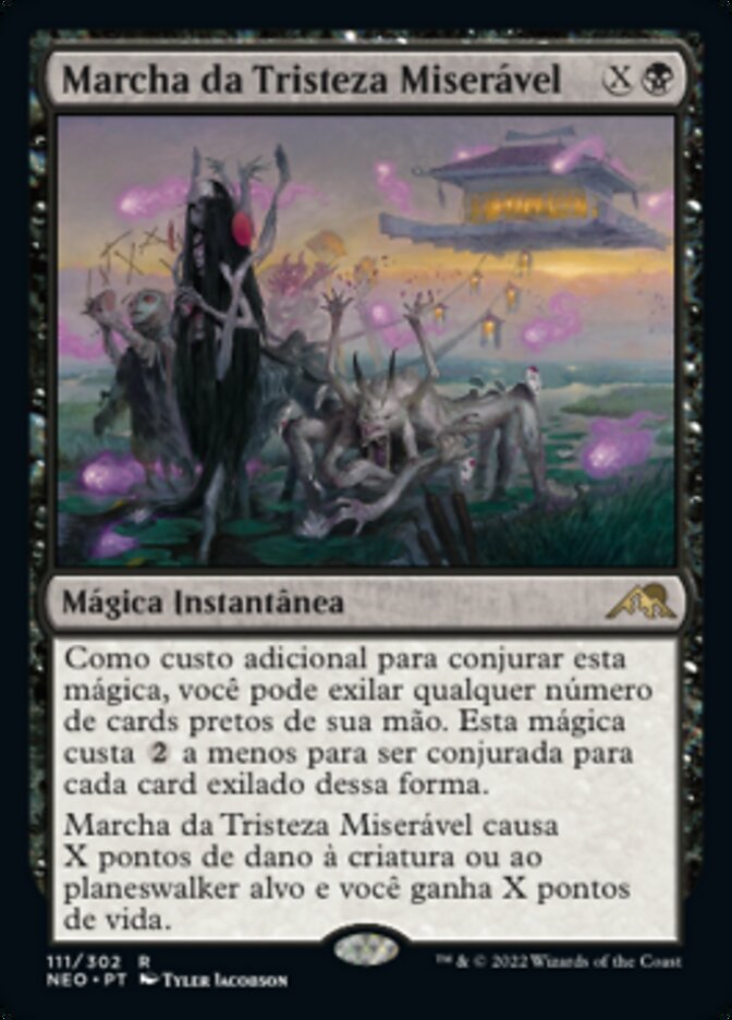 Marcha da Tristeza Miserável / March of Wretched Sorrow - Magic: The Gathering - MoxLand