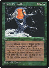 Crescimento Interrompido / Stunted Growth - Magic: The Gathering - MoxLand