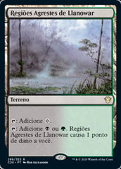 Regiões Agrestes de Llanowar / Llanowar Wastes - Magic: The Gathering - MoxLand