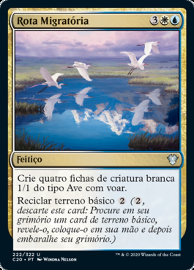 Rota Migratória / Migratory Route - Magic: The Gathering - MoxLand