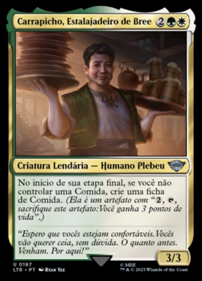 Carrapicho, Estalajadeiro de Bree / Butterbur, Bree Innkeeper - Magic: The Gathering - MoxLand