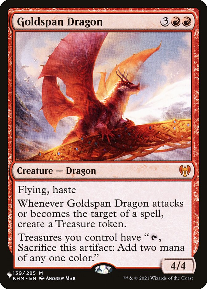 Dragão da Ponte Dourada / Goldspan Dragon - Magic: The Gathering - MoxLand